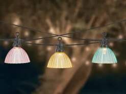 Solar-LED-Lichterkette Zevio Warmweiß 5,5 m