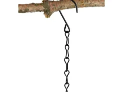 Solar-Pendelleuchte Colfari Schwarz