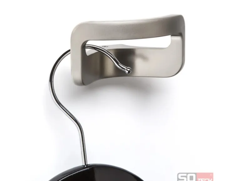 SOTECH Kleiderhaken BOB 72 x 52 x 38 mm Edelstahloptik Matt