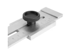 STAHLWERK Streichmaß mit 200 mm Messbereich und 0,1 mm Nonius aus Edelstahl