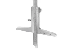STAHLWERK Tiefenmessschieber 0-200 mm DIN 862 aus rostfreiem Edelstahl