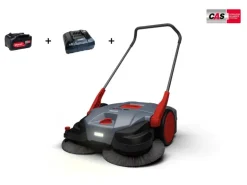 Starmix  DuroSweep 77 PRO 18V Akku Kehrmaschine inkl. Akku und Ladegerät