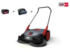 Starmix  DuroSweep 77 PRO 18V Akku Kehrmaschine inkl. Akku und Ladegerät