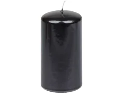 Steinhart Stumpenkerze Brilliance Ø 5,7 cm x 11 cm Schwarz
