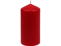 Steinhart Stumpenkerze Getaucht Ø 9,7 cm x 20 cm Rubin