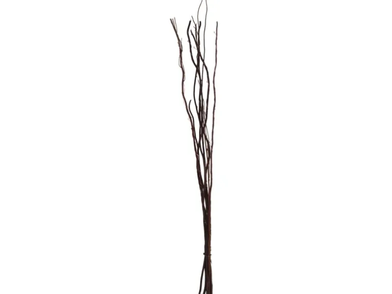 Ästestrauch mit LED 2-fach Sortiert 75 cm Braun-Beige-Creme