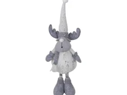 Stoff-Rentier mit Mütze