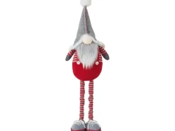 Stoff-Wichtel Pop-up 44 cm Rot-Grau