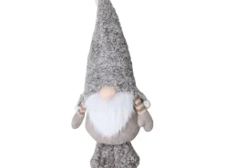 Stoff-Wichtel Stehend Braun