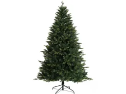 Svita Künstlicher Weihnachtsbaum Hochwertig Tannenbaum Kunstbaum PE PVC 210 cm