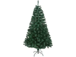 Svita Weihnachtsbaum Künstlich 1150 Zweig-Spitzen Inkl. Metall Ständer Tannenbaum Kunstbaum Luvi-Nadeln 210cm