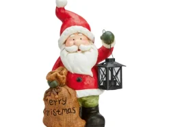 Teelichthalter Weihnachtsmann 22,5 cm x 17 cm x 40,5 cm