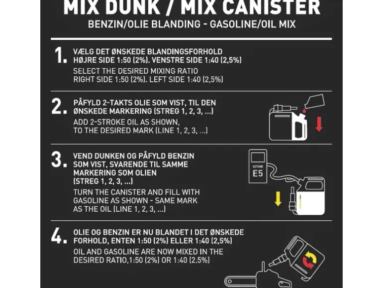 Texas Mix Kanister 2-Takt