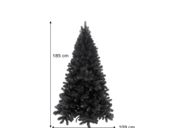 Triumph Tree Weihnachtsbaum Tuscan 185 cm x Ø 109 cm Schwarz