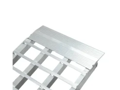 TRUTZHOLM 1 x Auffahrrampe 230 cm Traglast 680 kg Alu Klappbar