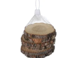 Untersetzer Holz 11 cm 2fach-sortiert