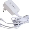 4.5V 3-Output Adapter White Fixed EU Plug V.2