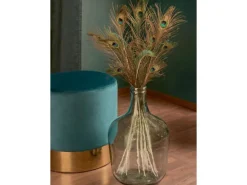 Vase Glam Forest Ø 27 cm x 42 cm Grau