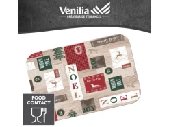 Venilia Tischset Jingle Bells Rechteckig 45 cm x 30 cm Bunt