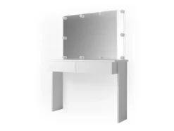 Vicco Schminktisch Azur Weiß 120 cm mit LED Beleuchtung