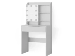 Vicco Schminktisch Laura Weiß 70 cm mit LED Beleuchtung