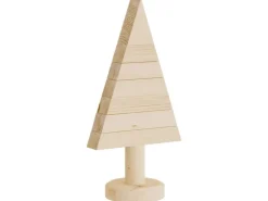 vidaXL Deko-Weihnachtsbäume 2 Stk Holz 30 cm Massivholz Kiefer