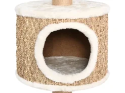 vidaXL Katzen-Kratzbaum 123 cm Seegras