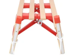vidaXL Klappschlitten Holz 110 cm Modell 2