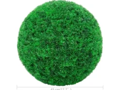 vidaXL Künstliche Buchsbaumkugeln 2 Stk 45 cm