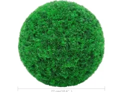 vidaXL Künstliche Buchsbaumkugeln 2 Stk 27 cm