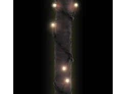 vidaXL Künstliche Palme mit 192 LEDs Warmweiß 300 cm