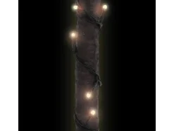 vidaXL Künstliche Palme mit 252 LEDs Warmweiß 400 cm