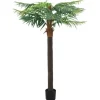 vidaXL Künstliche Palme Phönix mit Topf 215 cm Grün