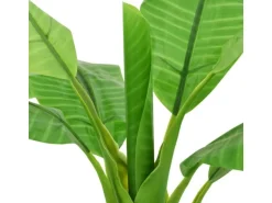 vidaXL Künstlicher Bananenbaum mit Topf 180 cm Grün