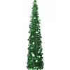 vidaXL Künstlicher Pop-Up-Weihnachtsbaum Grün 180 cm PET