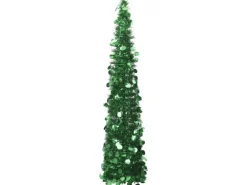 vidaXL Künstlicher Pop-Up-Weihnachtsbaum Grün 180 cm PET