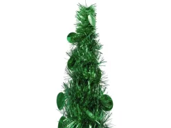 vidaXL Künstlicher Pop-Up-Weihnachtsbaum Grün 150 cm PET