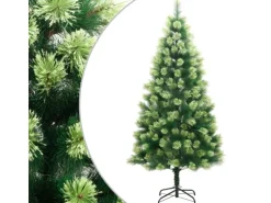 vidaXL Künstlicher Weihnachtsbaum Klappbar mit Ständer 240 cm Modell 1