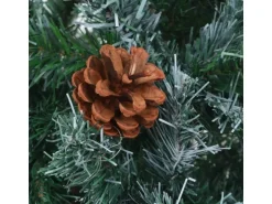 vidaXL Künstlicher Weihnachtsbaum mit Tannenzapfen 180 cm