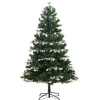 vidaXL Künstlicher Weihnachtsbaum Klappbar Beschneit 240 cm Modell 3