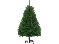 vidaXL Künstlicher Weihnachtsbaum Klappbar mit Ständer Grün 150 cm