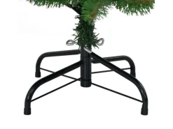 vidaXL Künstlicher Weihnachtsbaum Klappbar mit Ständer Grün 150 cm