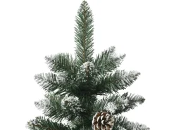 vidaXL Künstlicher Weihnachtsbaum mit Ständer Grün 180 cm PVC Modell 1