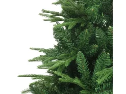 vidaXL Künstlicher Weihnachtsbaum Grün 150 cm PVC PE