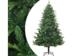 vidaXL Künstlicher Weihnachtsbaum Grün 150 cm PVC PE