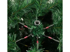 vidaXL Künstlicher Weihnachtsbaum Klappbar mit Zapfen   Beeren 180 cm Modell 3