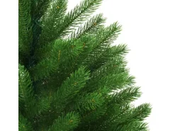 vidaXL Künstlicher Weihnachtsbaum Naturgetreue Nadeln 240 cm Grün