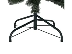 vidaXL Künstlicher Weihnachtsbaum Beschneit 240 cm PVC PE