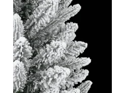 vidaXL Künstlicher Weihnachtsbaum Beschneit 240 cm PVC PE