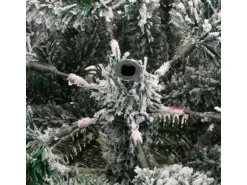 vidaXL Künstlicher Weihnachtsbaum Klappbar Beschneit 180 cm Modell 5